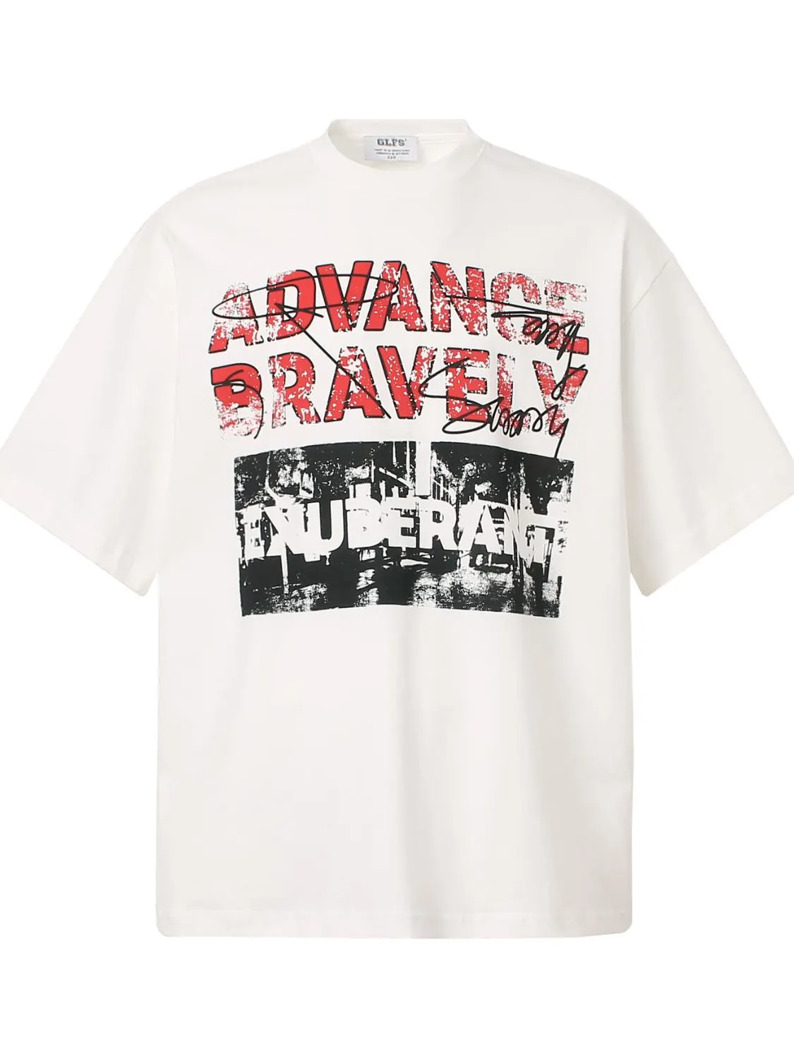 Men Graphic Round Neck Short Sleeve T-Shirt