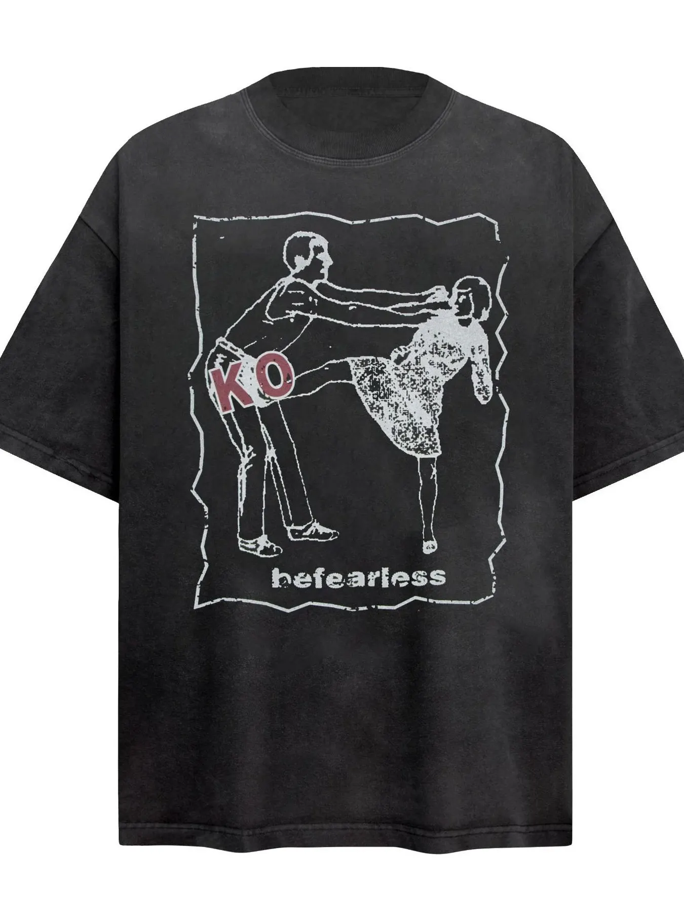 Men's Graphic  Neck Short Sleeve T-Shirt