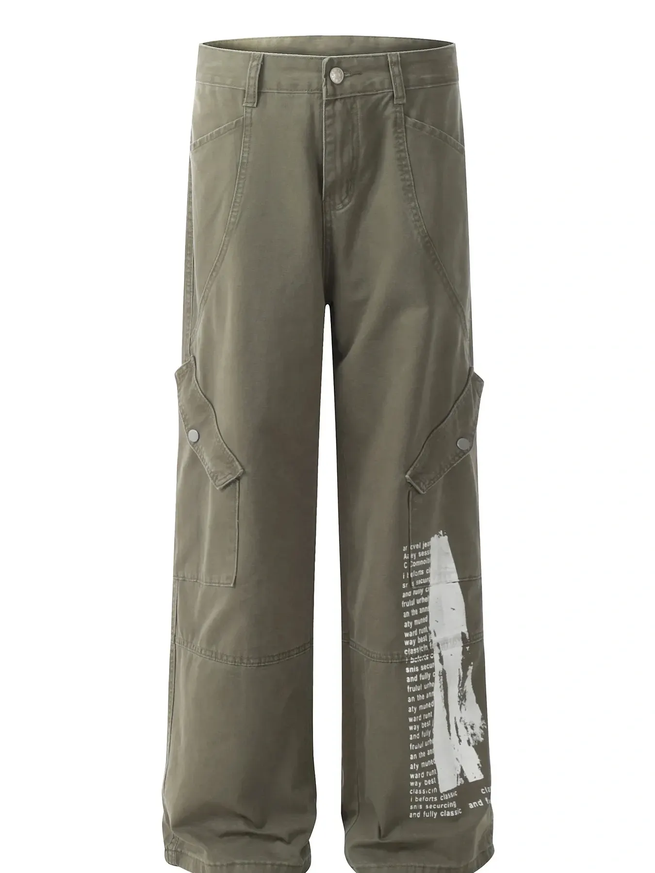 Men's Printed Cargo Pants