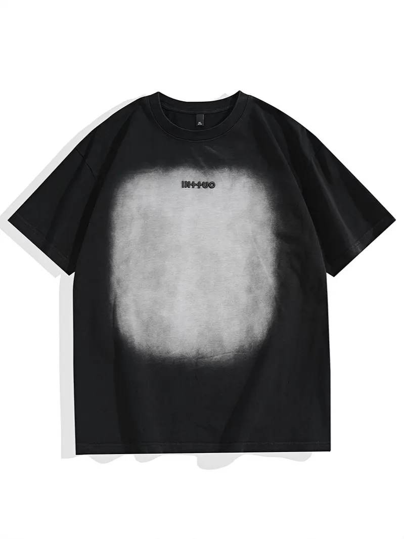 Men's Plus Size Round Neck Short Sleeve T-Shirt