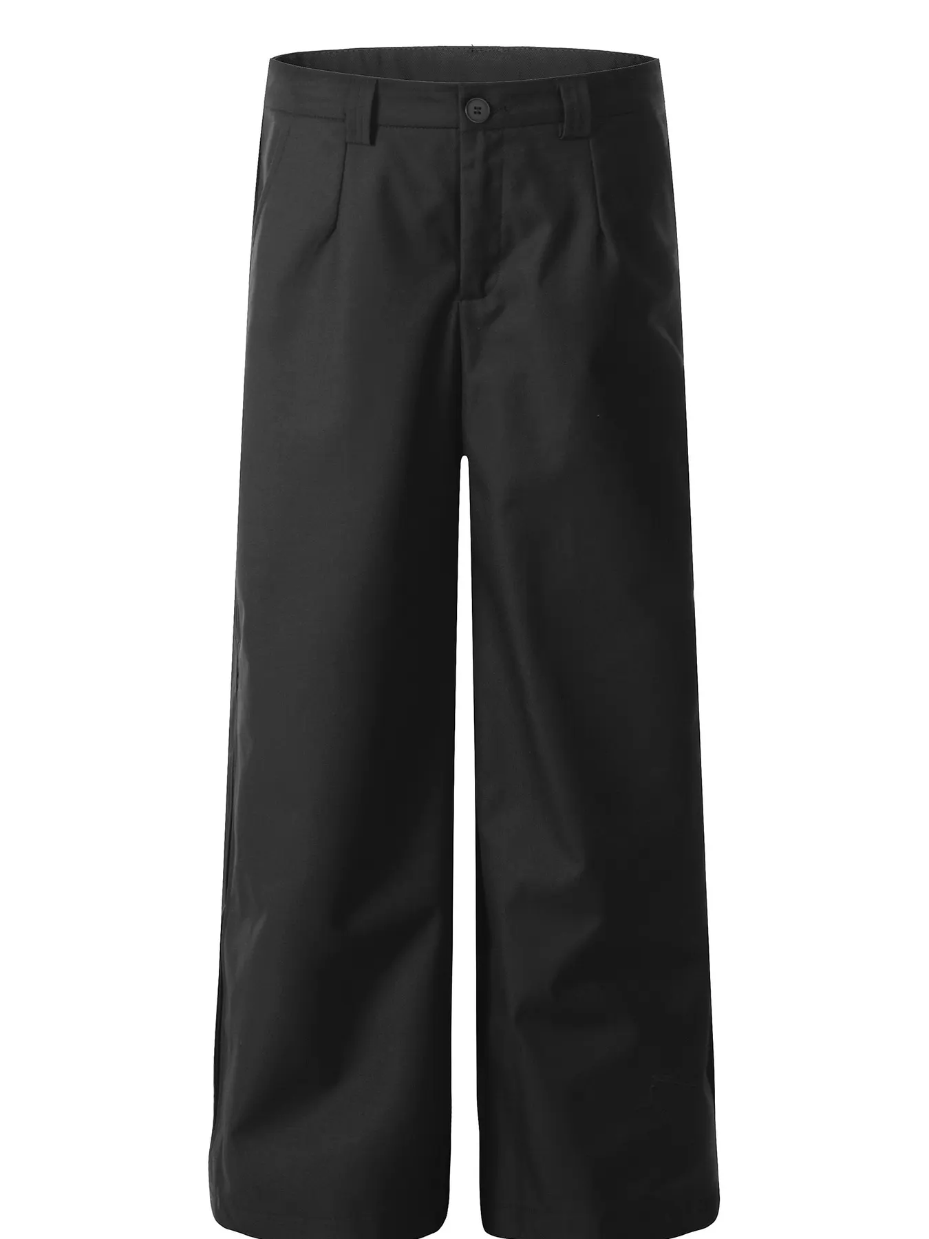 Men's Wide Leg Pleated Detail Pants