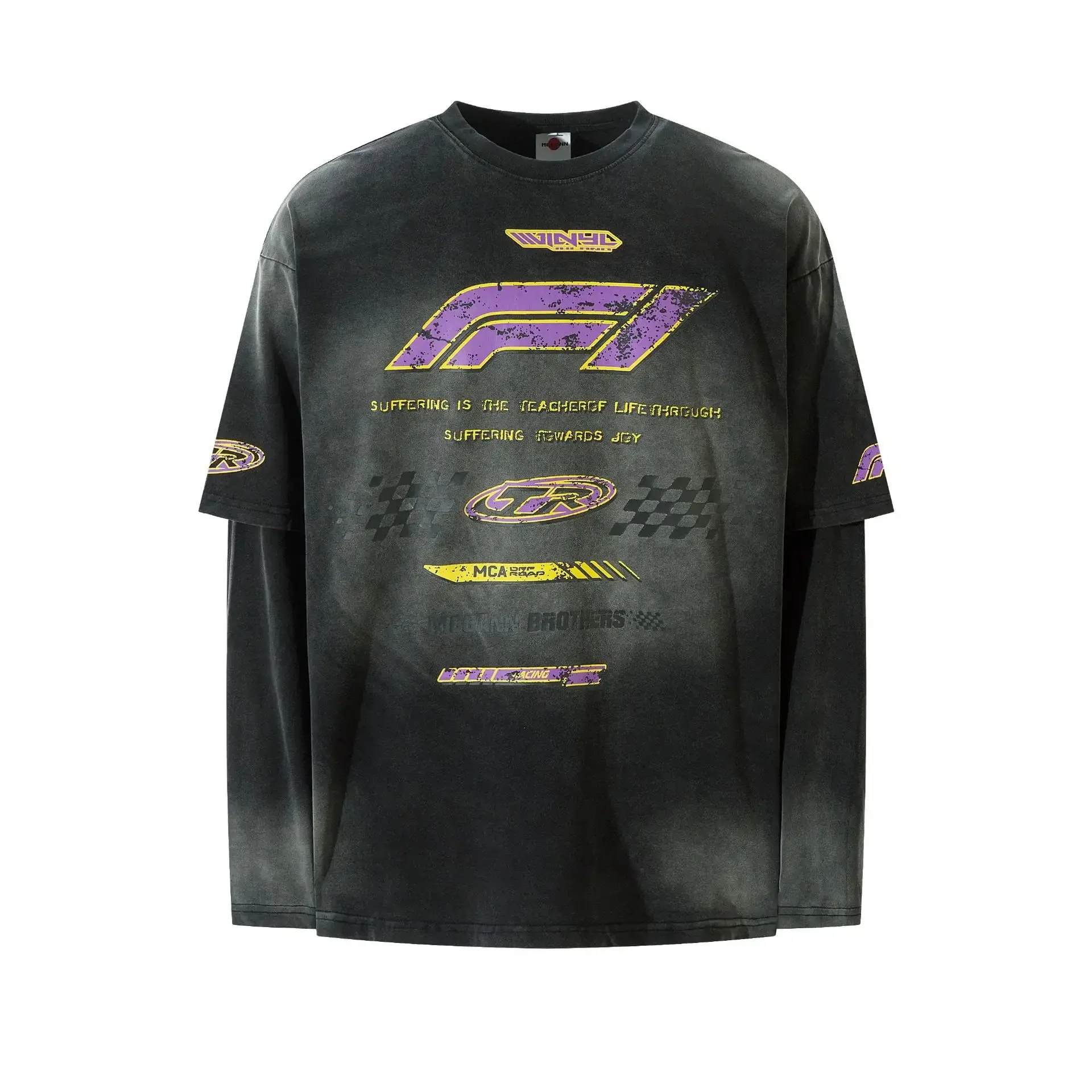Men's T-Shirt Graphic  Neck Sleeve